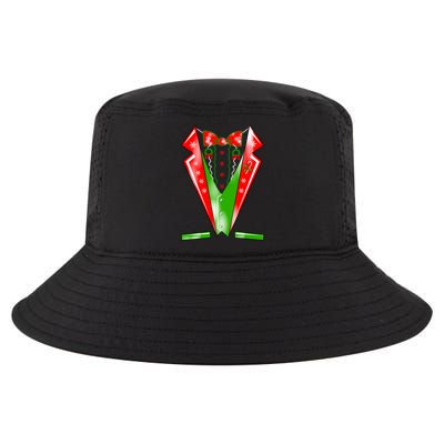 Christmas Tux Tuxedo Cool Comfort Performance Bucket Hat