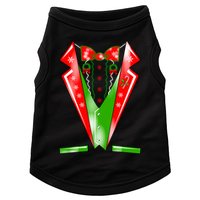 Christmas Tux Tuxedo Doggie Tank