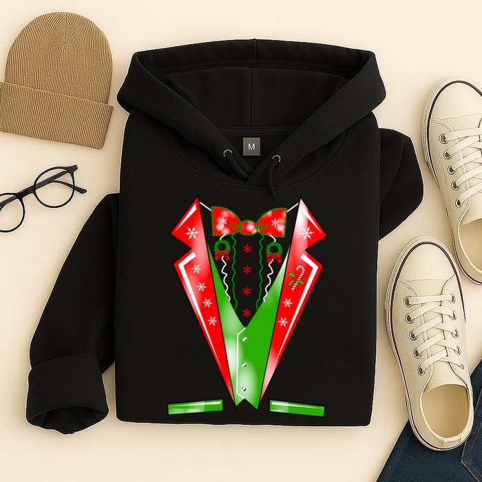 Christmas Tux Tuxedo Hoodie