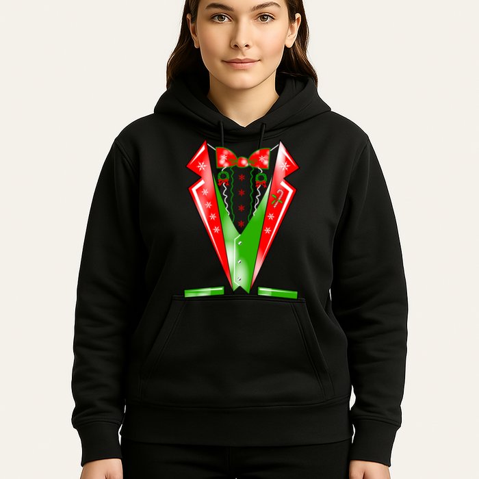 Christmas Tux Tuxedo Hoodie