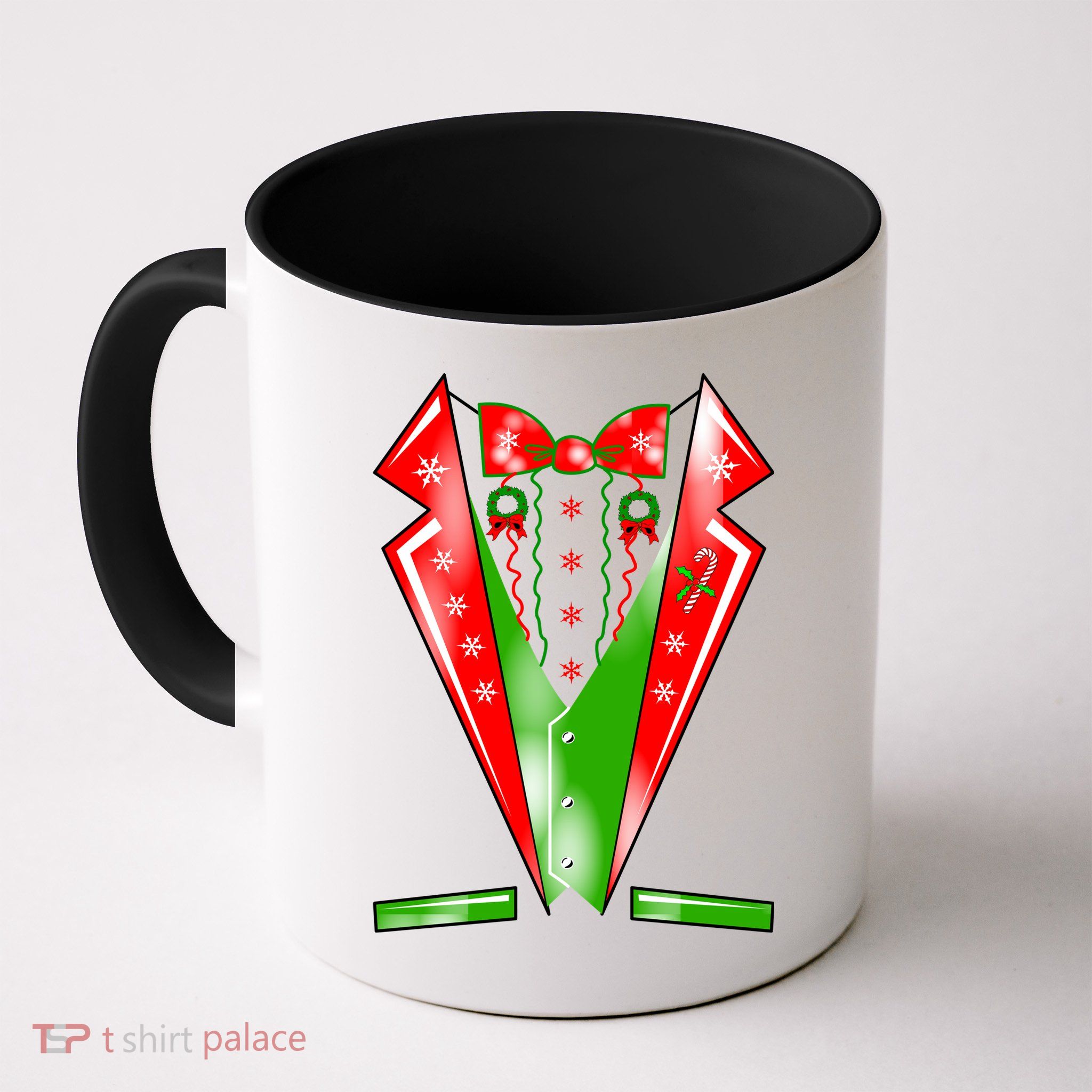 Christmas Tux Tuxedo Mug
