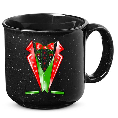 Christmas Tux Tuxedo 15oz Campfire Ceramic Mug