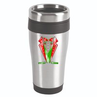 Christmas Tux Tuxedo 16oz Travel Tumbler