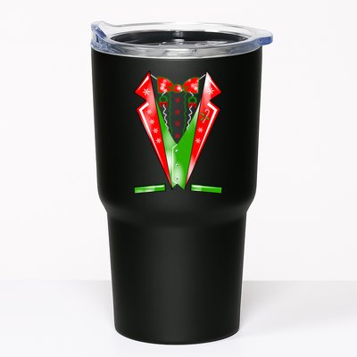 Christmas Tux Tuxedo Tumbler