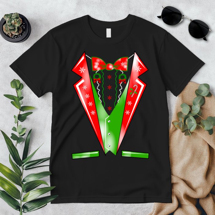 Christmas Tux Tuxedo Premium T-Shirt