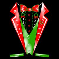 Christmas Tux Tuxedo Premium T-Shirt