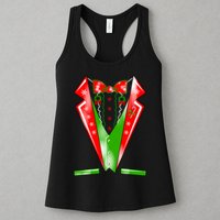 Christmas Tux Tuxedo Womens Tank Top