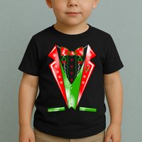 Christmas Tux Tuxedo Toddler T-Shirt
