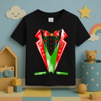 Christmas Tux Tuxedo Toddler T-Shirt