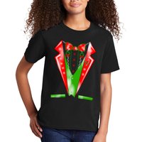 Christmas Tux Tuxedo Kids T-Shirt