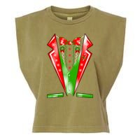 Christmas Tux Tuxedo Garment-Dyed Women's Muscle Tee
