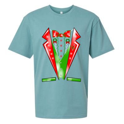 Christmas Tux Tuxedo Sueded Cloud Jersey T-Shirt