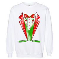 Christmas Tux Tuxedo Garment-Dyed Sweatshirt