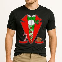 Christmas Tuxedo Costume Top Cooling Performance Crew T-Shirt
