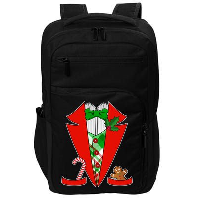 Christmas Tuxedo Costume Top Impact Tech Backpack