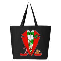 Christmas Tuxedo Costume Top 25L Jumbo Tote