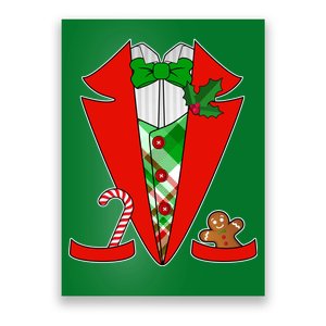 Christmas Tuxedo Costume Top Poster