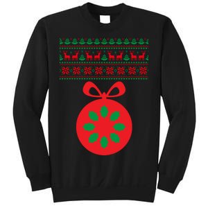 Christmas Ugly Sweater Pregnancy Ornament  Sweatshirt