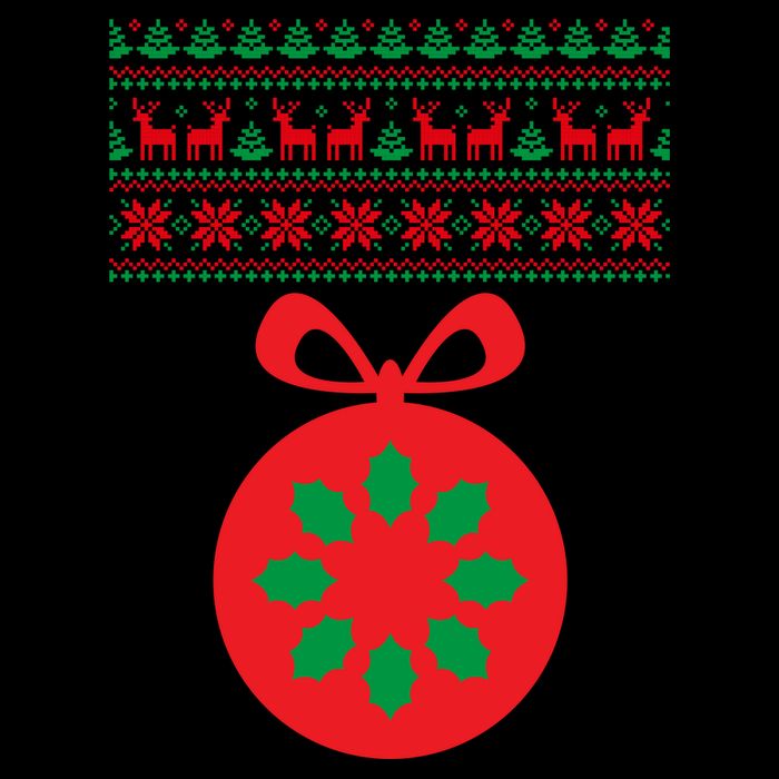 Christmas Ugly Sweater Pregnancy Ornament  Visor