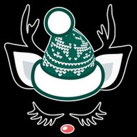 Christmas Unicorn Reindeer Bucket Hat