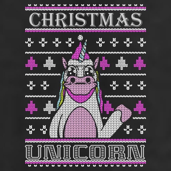 Christmas Unicorn Ugly Sweater 25L Jumbo Tote