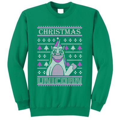 Christmas Unicorn Ugly Sweater Sweatshirt