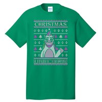 Christmas Unicorn Ugly Sweater Tall T-Shirt