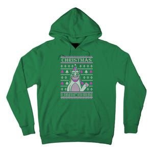 Christmas Unicorn Ugly Sweater Tall Hoodie