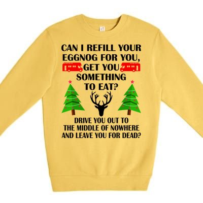 Christmas Vacation Quote Left For Dead Premium Crewneck Sweatshirt