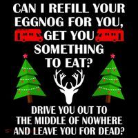 Christmas Vacation Quote Left For Dead Flatbill Hat