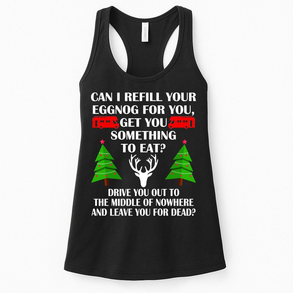 Christmas Vacation Quote Left For Dead Womens Tank Top
