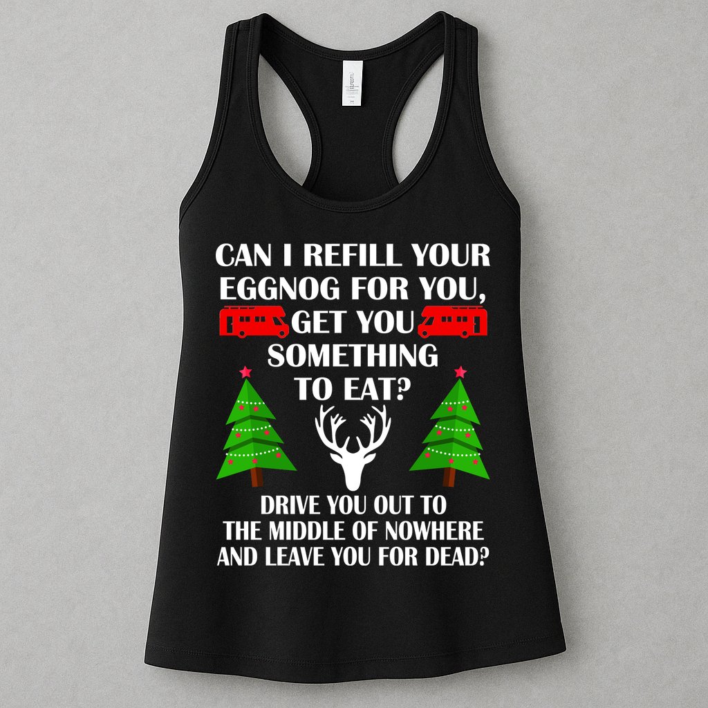 Christmas Vacation Quote Left For Dead Womens Tank Top