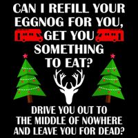 Christmas Vacation Quote Left For Dead Womens Tank Top