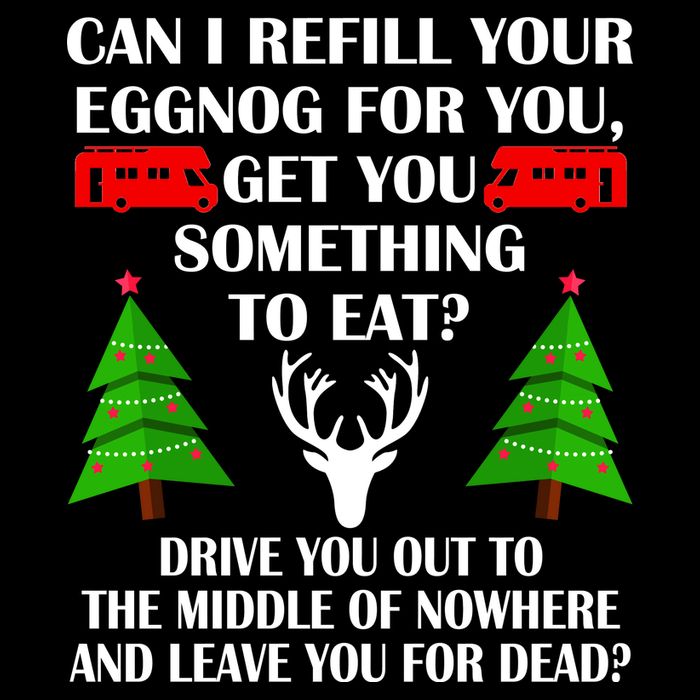 Christmas Vacation Quote Left For Dead Womens Tank Top