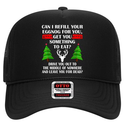 Christmas Vacation Quote Left For Dead Trucker Hat