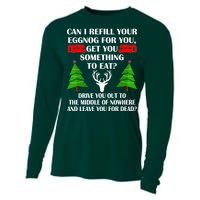 Christmas Vacation Quote Left For Dead Cooling Performance Long Sleeve Crew