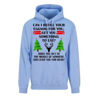 Christmas Vacation Quote Left For Dead Unisex Surf Hoodie