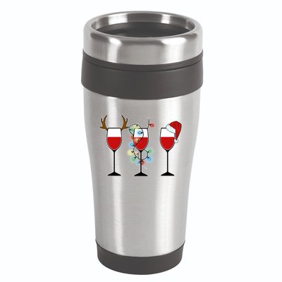 Christmas Wine Party 16oz Travel Tumbler