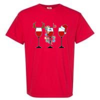 Christmas Wine Party Garment-Dyed Heavyweight T-Shirt