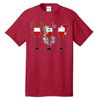 Christmas Wine Party Tall T-Shirt