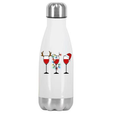 Christmas Wine Party Stainless Steel Insulated Water Bottle