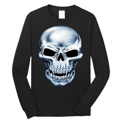 Chrome Skull Long Sleeve Shirt
