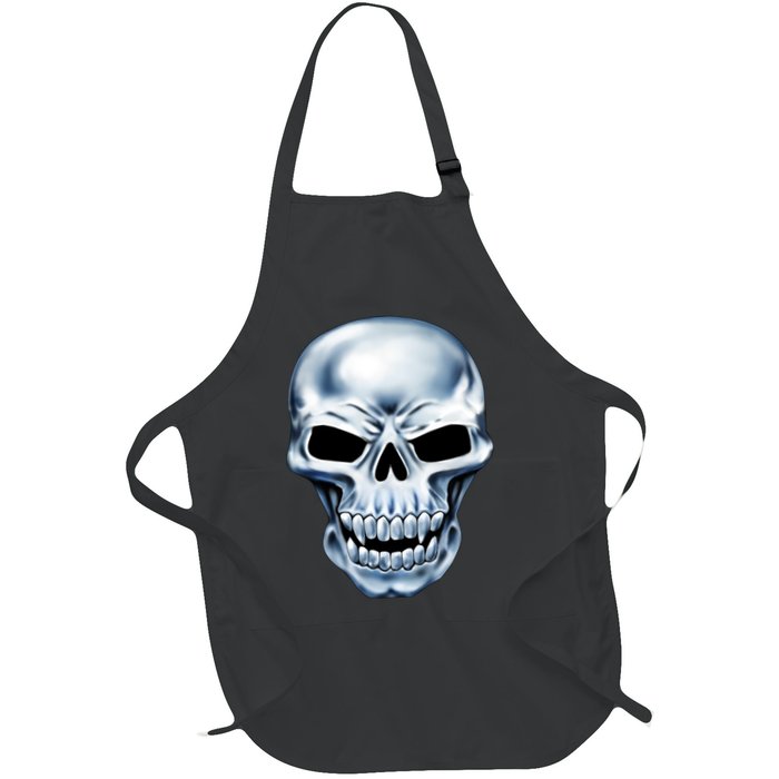 Chrome Skull Apron