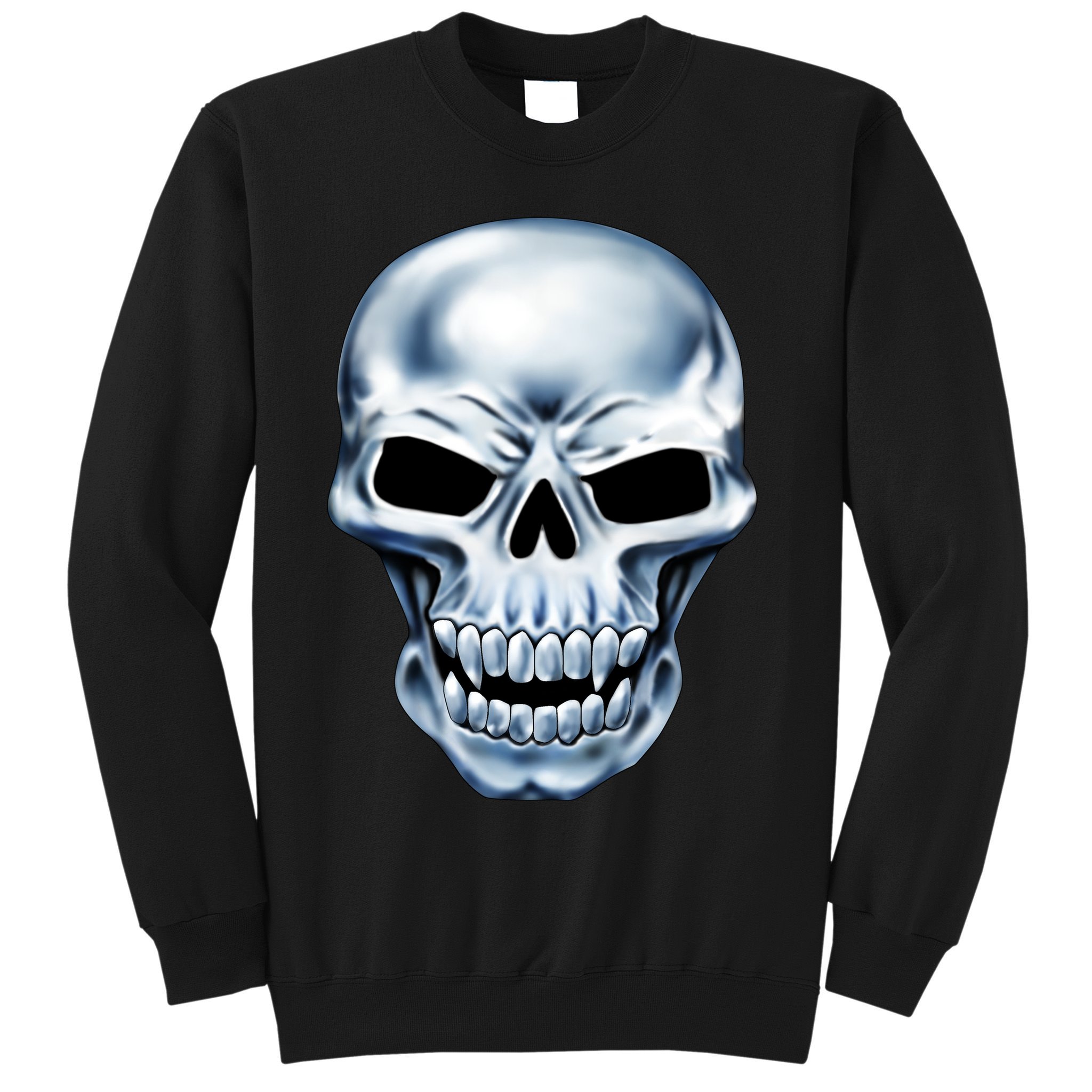 Chrome Skull Sweatshirt