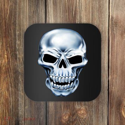 Chrome Skull Coaster