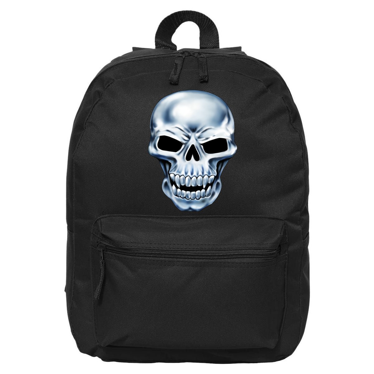 Chrome Skull 16 in Basic Backpack