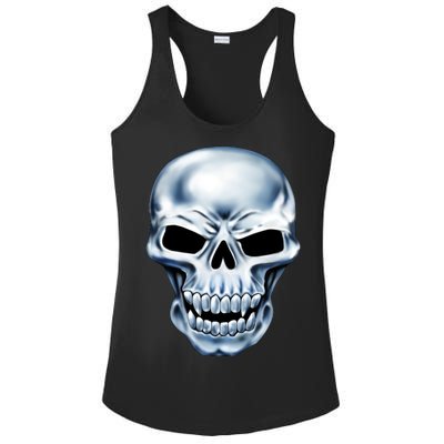 Chrome Skull Ladies PosiCharge Competitor Racerback Tank