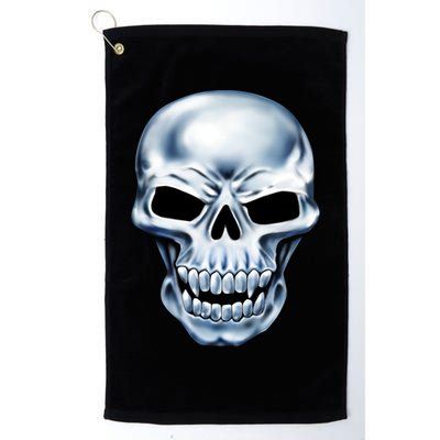 Chrome Skull Golf Towel
