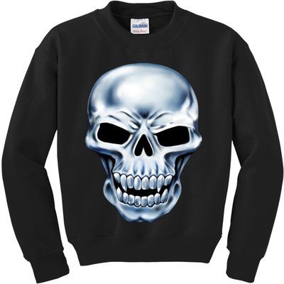 Chrome Skull Kids Sweatshirt