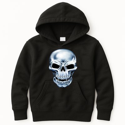 Chrome Skull Kids Hoodie